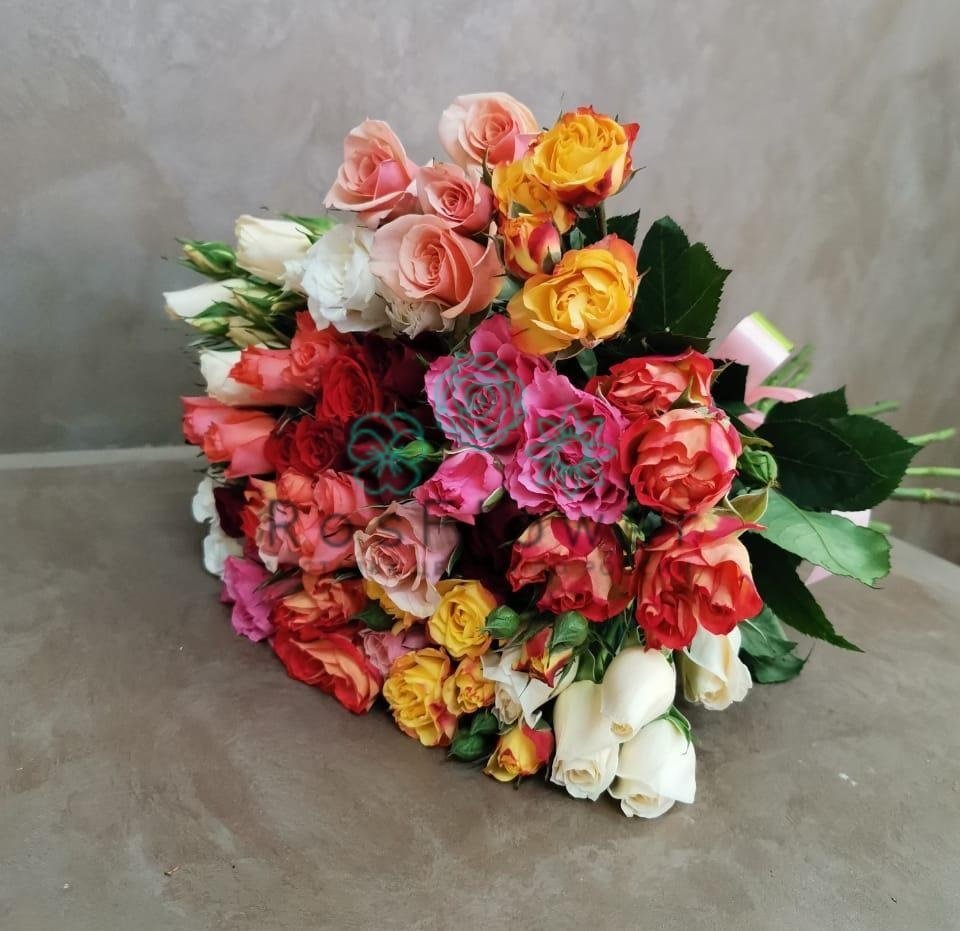 Букет цветов из: Розы в Мескер-Юрте