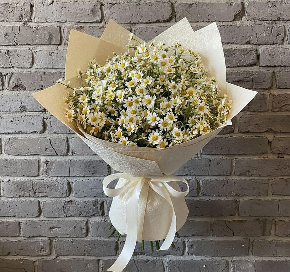 Букет цветов из: Ромашки в Мескер-Юрте