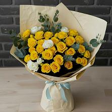 Букет цветов из:  Розы в Мескер-Юрте