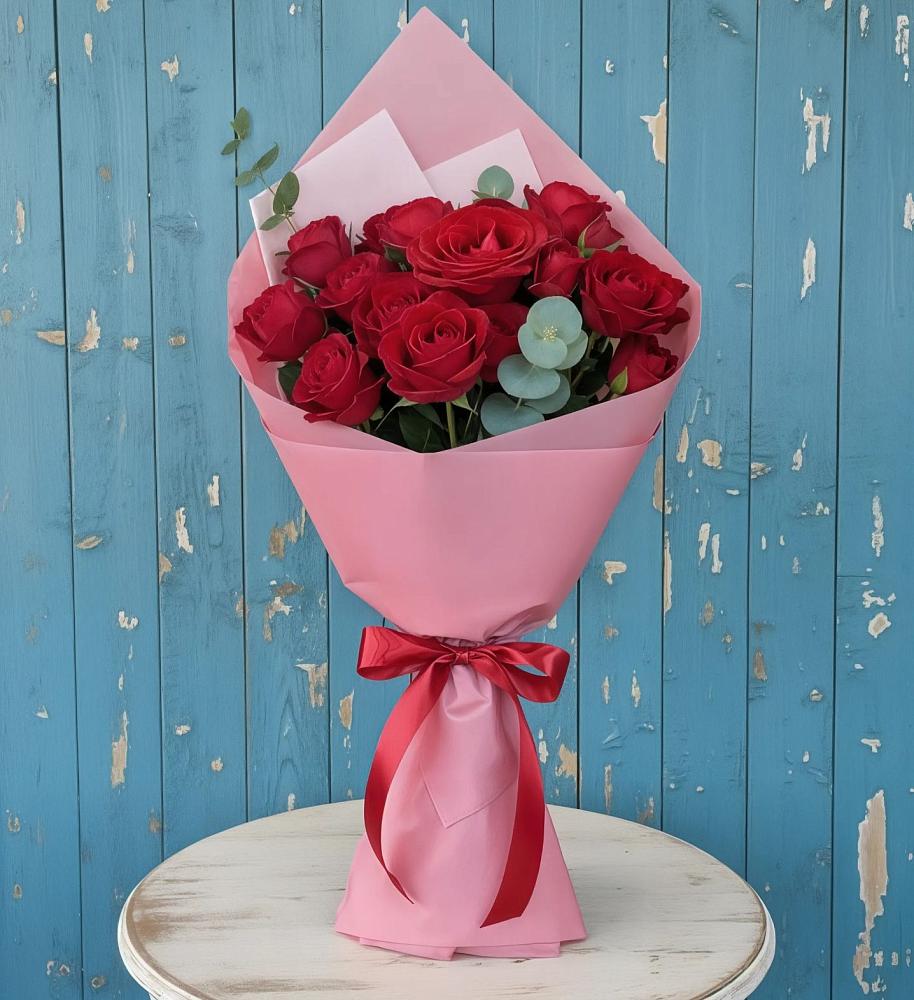 Букет цветов из: Розы в Мескер-Юрте