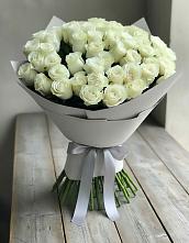 Букет 35 Белых роз в Мескер-Юрте
