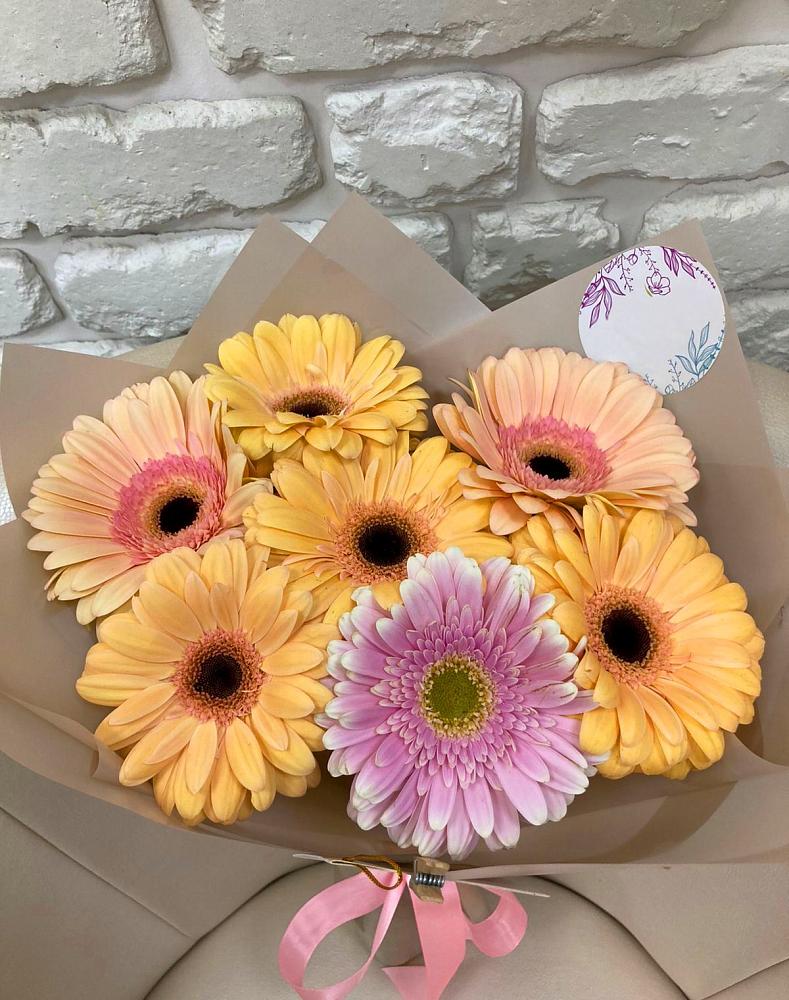 Букет цветов из: Герберы в Мескер-Юрте