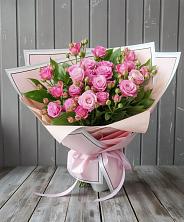 Букет Розовый кустик в Мескер-Юрте