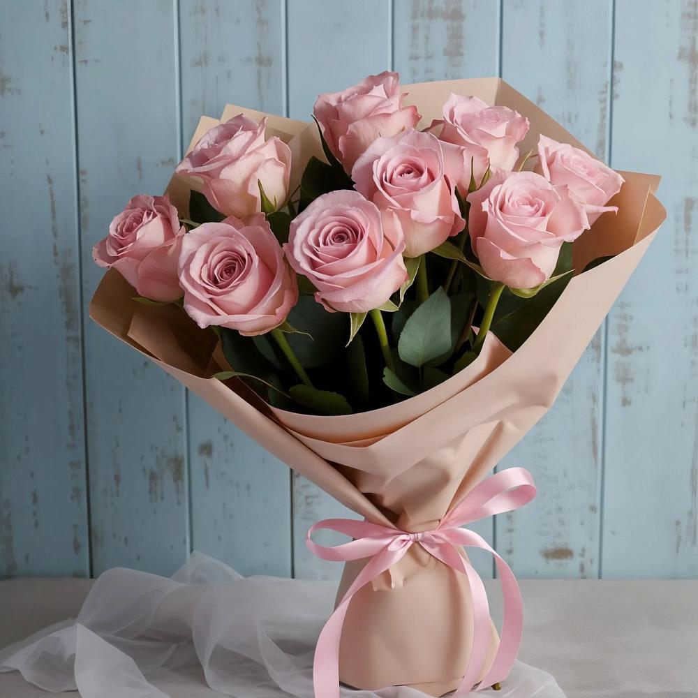 Букет цветов из: Розы в Мескер-Юрте