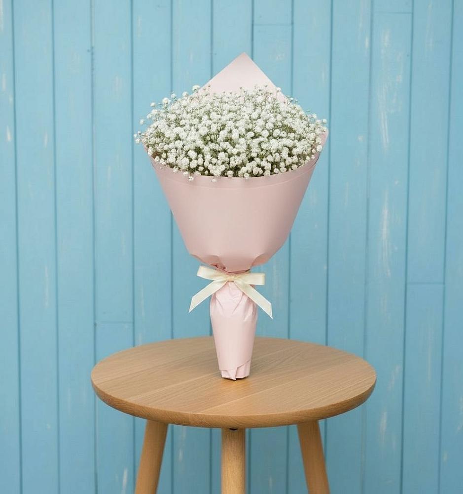 Букет цветов из: Гипсофила в Мескер-Юрте