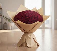 Букет 101 Красная роза в Мескер-Юрте