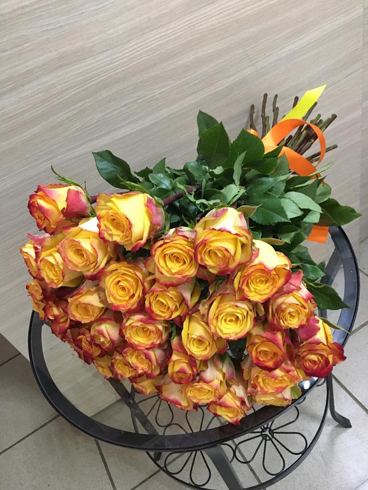 Букет Желтые розы в Мескер-Юрте