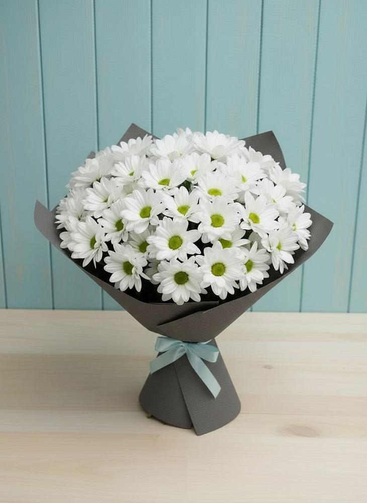 Букет цветов из: Хризантемы в Мескер-Юрте