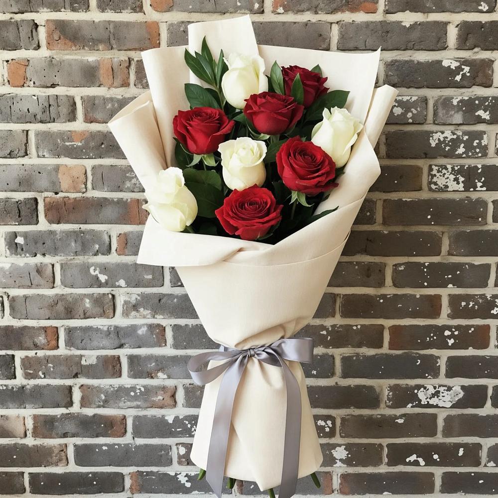 Букет цветов из: Розы в Мескер-Юрте