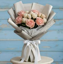 Букет цветов из:  Розы в Мескер-Юрте