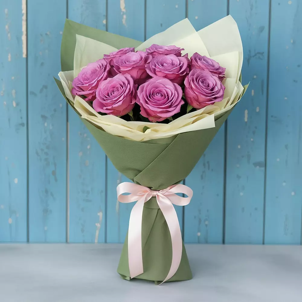 Букет Розы Фёрст Леди в Мескер-Юрте