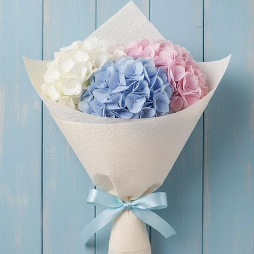 Букет цветов из: Гортензия в Мескер-Юрте