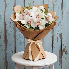 Букет цветов из:  Орхидеи и Розы в Мескер-Юрте